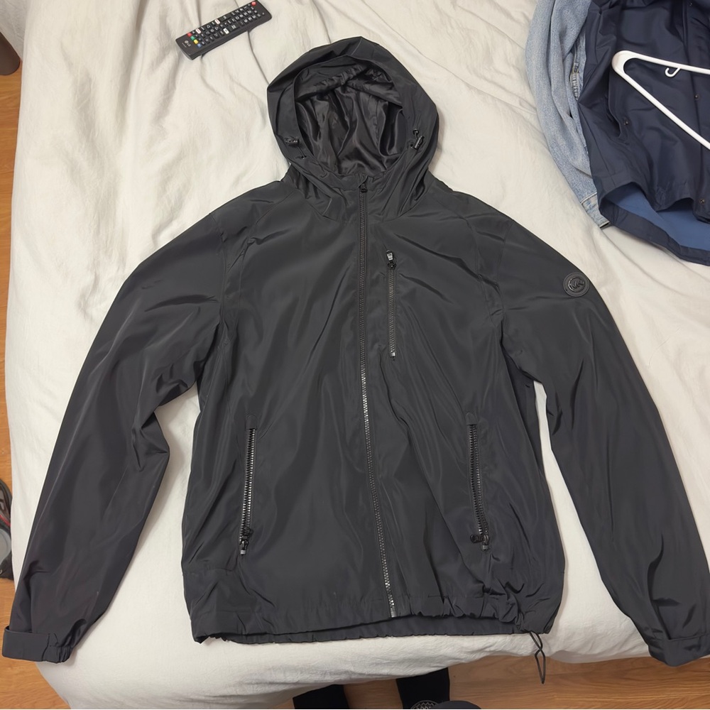 Black Michael Kors Windbreaker
